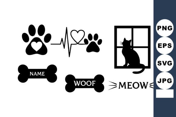 Cat Dog Paw Prints Heartbeat Review