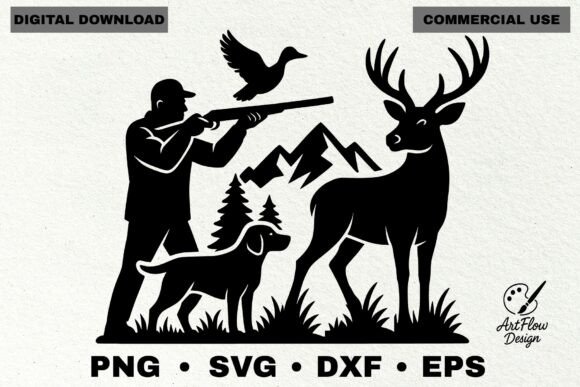 Hunting Silhouette Duck Design Review