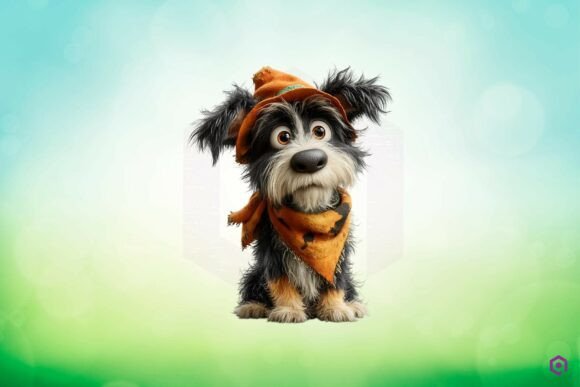 Quirky Halloween Dog Wearing Pumpkin Hat Review