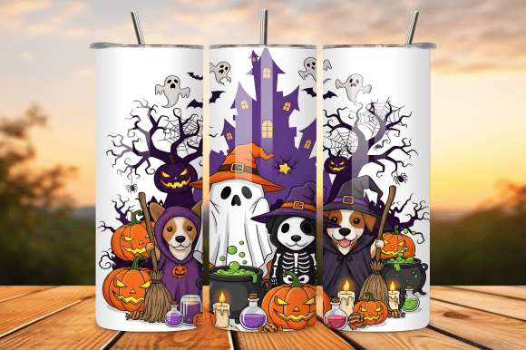 Spooky Dog Halloween Tumbler Wrap Review