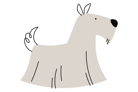 Terrier Doodle: A Versatile Embroidery Design