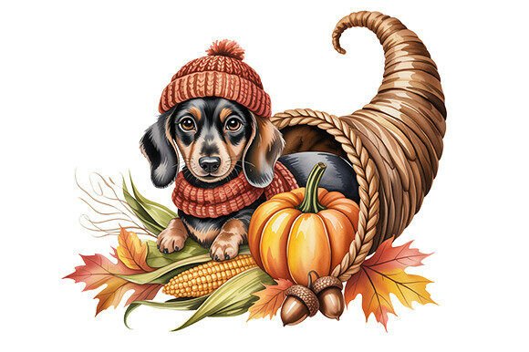 Thanksgiving Dog Lover Fall PNG Review