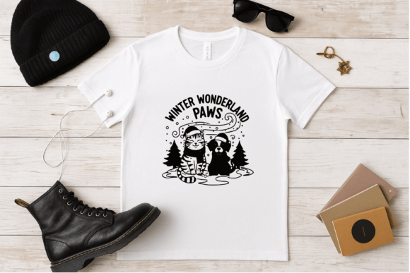 Winter Wonderland Paws SVG PNG Review